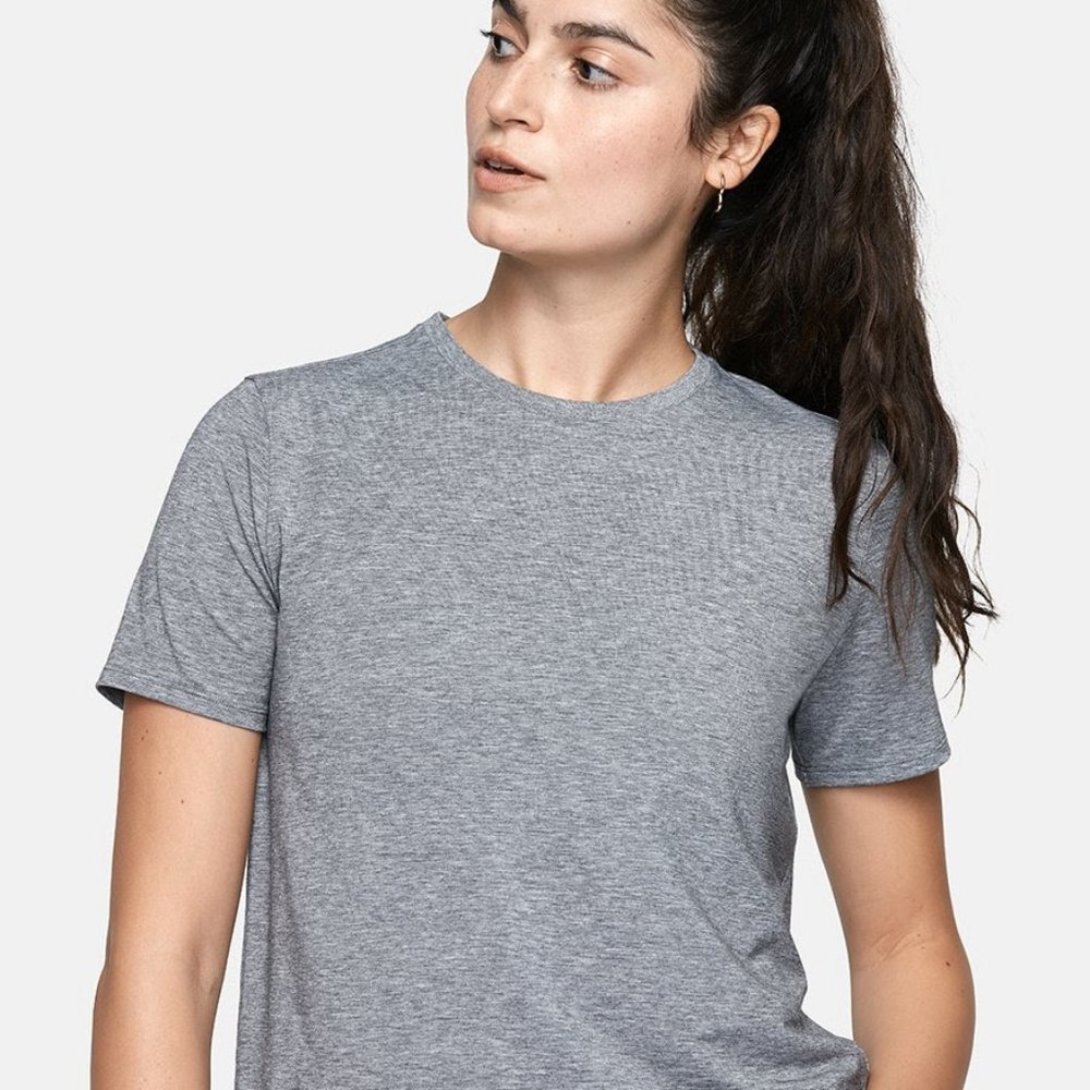 Outdoor Voices Sweatee T-Shirt in Charcoal XS